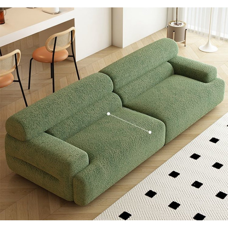 Canapé Vintage, H 28,34 po x l 66,92 po x P 37,4 po