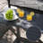 5 Pieces Outdoor Patio Furniture Set With Olefin Cushions, 2 Coffee Tables, Metal Sofa Set, Loveseat-105741136