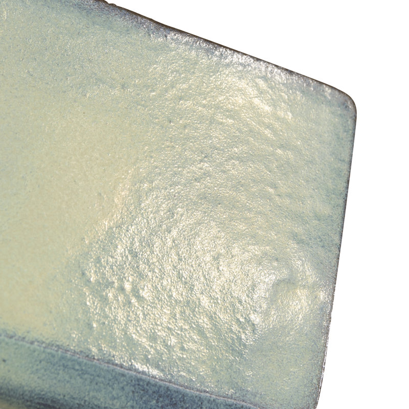 Antic Special 6" x 3" Ceramic Bullnose Tile Trim in Agua Marina