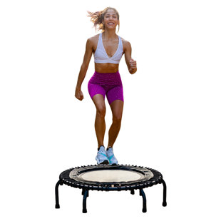 Petit rebond JumpSport 220 pour adultes, trampoline de remise en forme 39 po ESSENTIAL Home Fitness