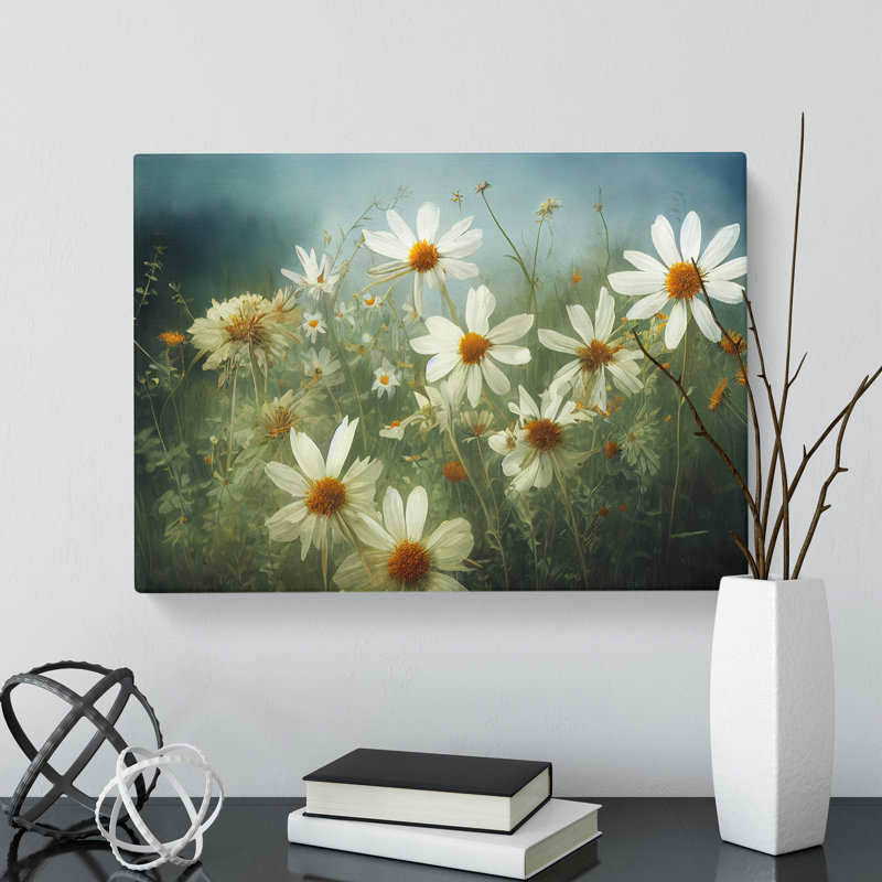 Superb Wildflowers Floral - Wrapped Canvas, 50cm H x 76cm W x 3cm D