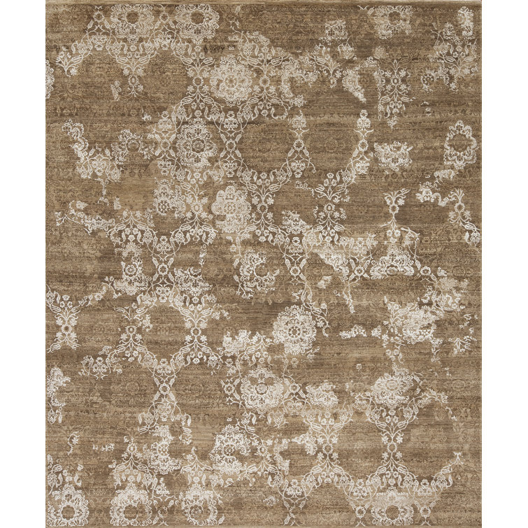 Paradise Hand Knotted Floral Area Rug