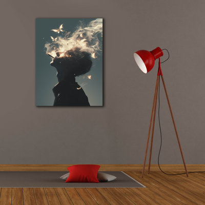 Dakota Fields 'The Questions' by r3darch0n Canvas Wall Art