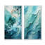 Clari - ensemble de 2 reproductions d'art abstrait spirales abstraites-102573004-102573007