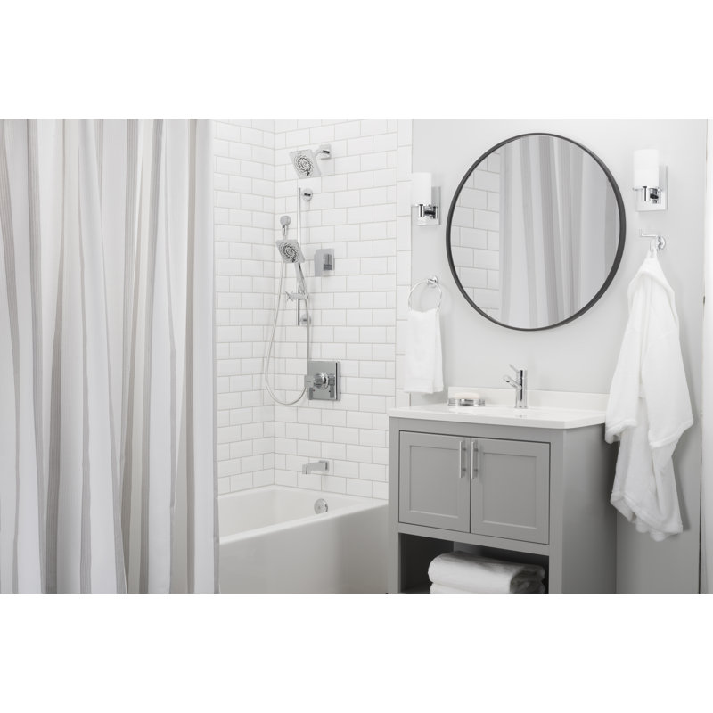 Pomme de douche Kubos Exhilaration 1,75 GPM, Chrome poli, 2.0 GPM
