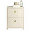 Classeur latéral de couleur beige, offrant un rangement efficace pour les documents de format lettre et légal dans diverses pièces, finition gris moderne, fonction de verrouillage, tiroirs pleine extension lisses, surface supérieure, compact