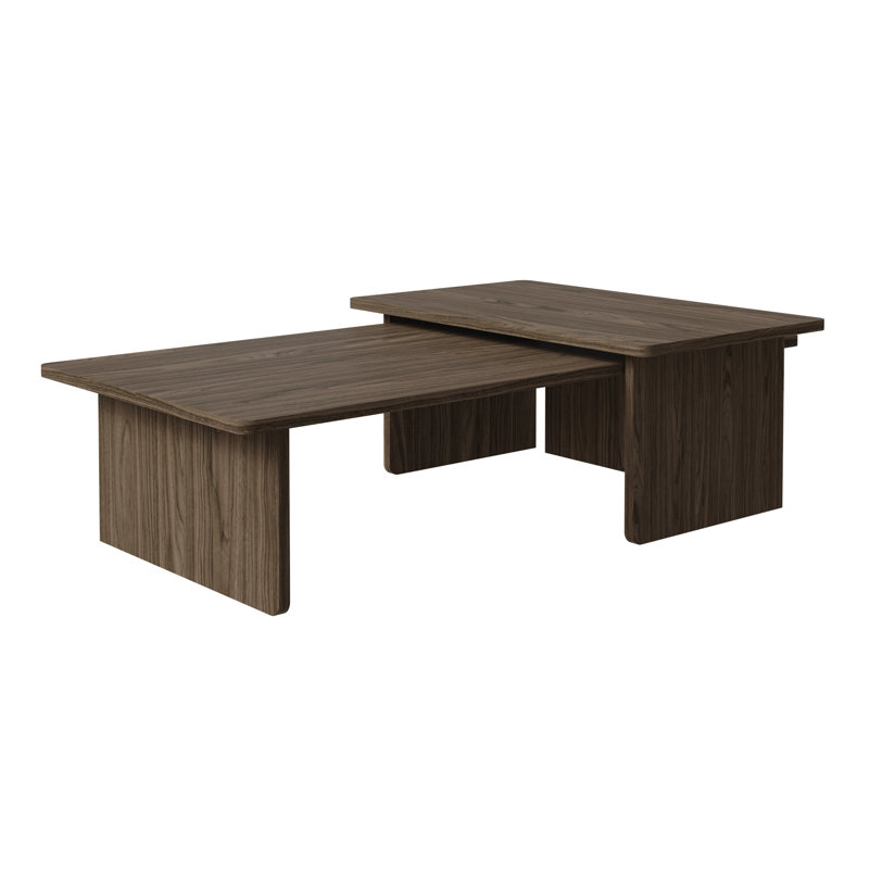 Usalo Coffee Table, Brown Wood
