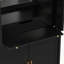 Armoire cannelée moderne pour un rangement élégant-1023961800