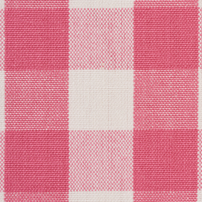 Tissu à carreaux en coton Elton, Magenta