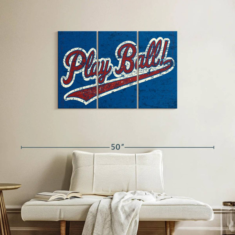 Plaque murale Kema Play Ball, H 24 po x l 38 po