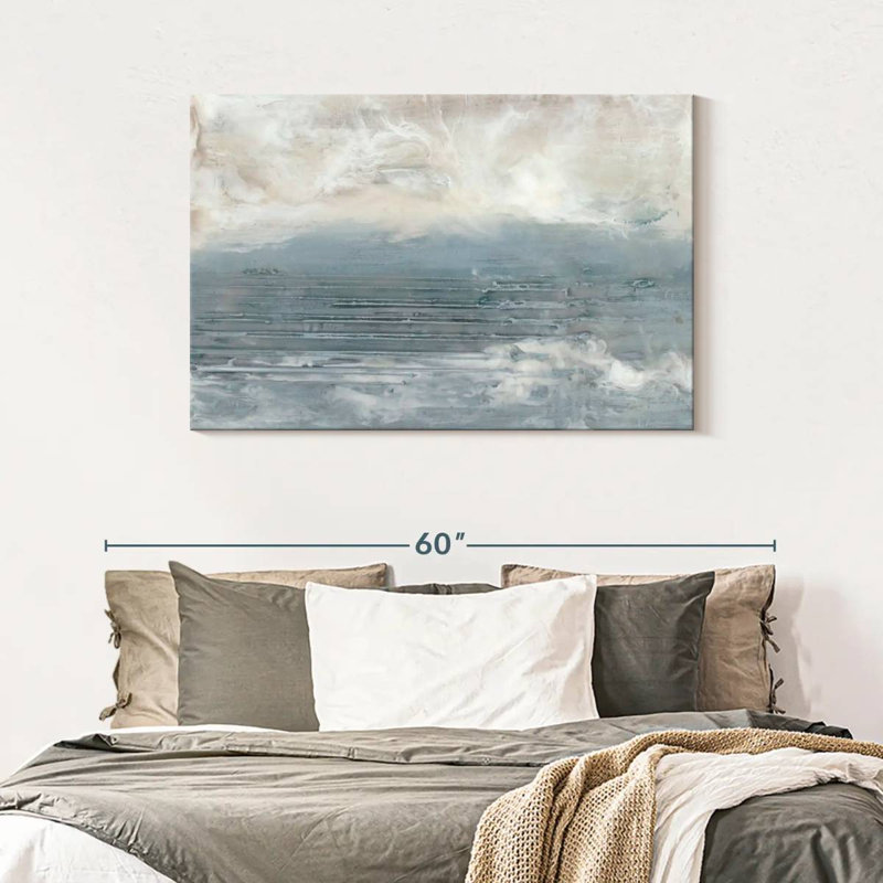 Avery Pale Blue I, 30" H x 45" W