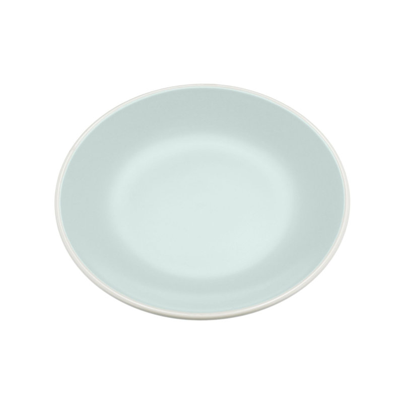 Set of Stoneware Side Plates, Green