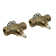 1/2" Valves Rough-in for Wall Mount Cross Set