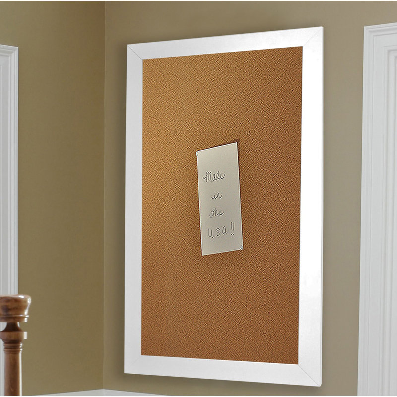 Babillard mural Linlin, 5' 6" H x 2' W, White