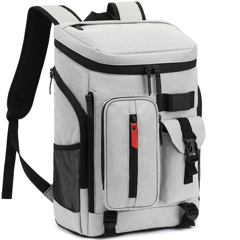 Ebern Designs 30L Backpack Cooler, White
