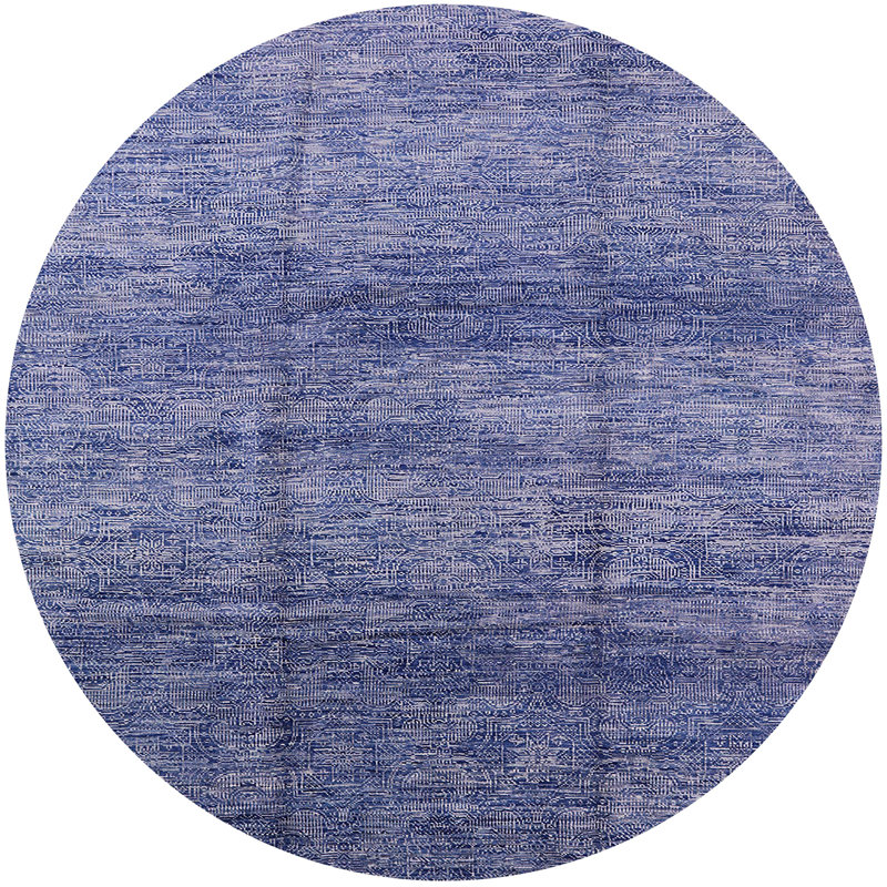 Moroccan Indoor Rug, Round 8'