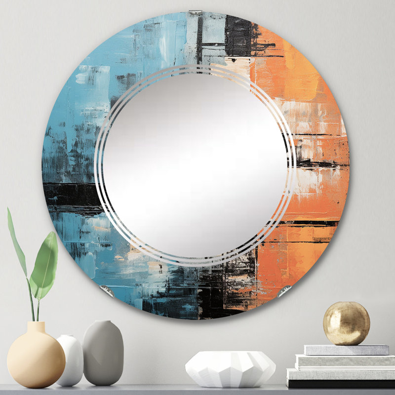 Miroir mural sans cadre Talloway, 24 po x 24 po