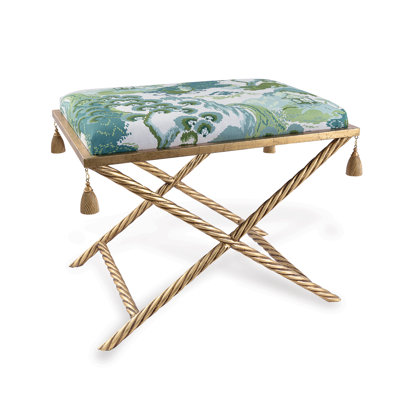 Delfern Polyester Blend Upholstered Bench