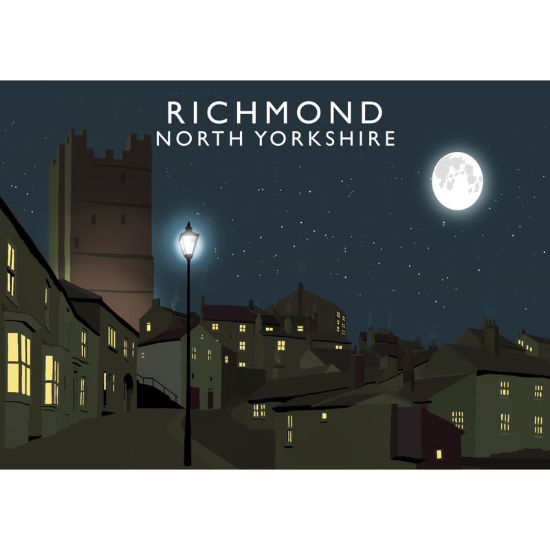 Richmond Night by Richard O'Neil - Print, No Frame, 30 cm H x 40 cm W x 1 cm D