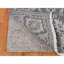Tapis unique gris 9 pi x 12 pi 4 po Ude