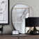 Shimmering Geometric Shapes Wallpaper, Deep Embossed asymmetrical Design Wallcovering