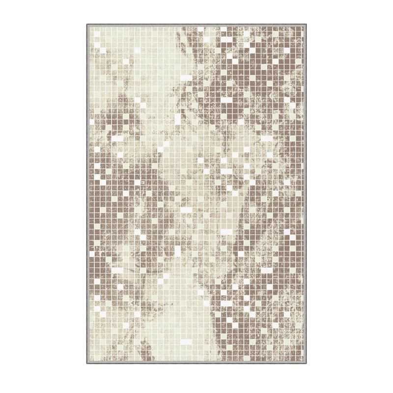 Premium Hall Carpet (2.6 x 9.8 ft), 100% Polyester, 0.3 in Pile Height | Antibacterial, Non-Slip Underside, 3D Digital Print | Machine Washable, Durable, Ideal for Home & Office, Easy Maintenance