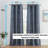 Nazmul Jacquard Slub Texture Semi-Sheer Curtain Panel-122306007-122306005