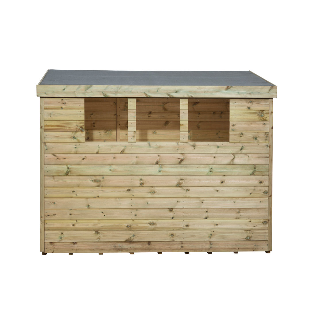 Shiplap Pent Wooden Shed