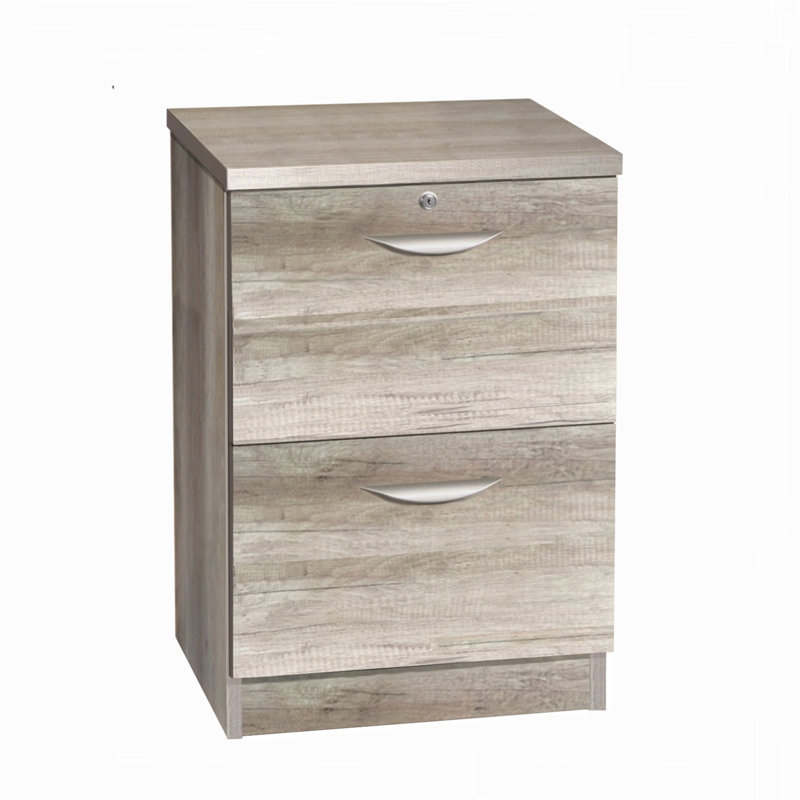 48cm Wide 2 -Drawer File Cabinet, Grey Nebraska