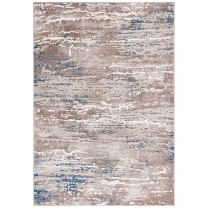 Nyjal Performance Abstract Rug, Rectangle 9' x 12'