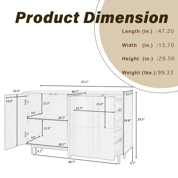 Dimensions du produit
