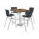 Kool 42" L Square Breakroom Table and Chair Set
