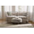 Linen Sofa W/2 Toss Pillows