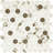 Uptown Glass 1" Hexagon Mosaic (18 PC Per Carton) (16.92 SQFT Per Carton)-113862503