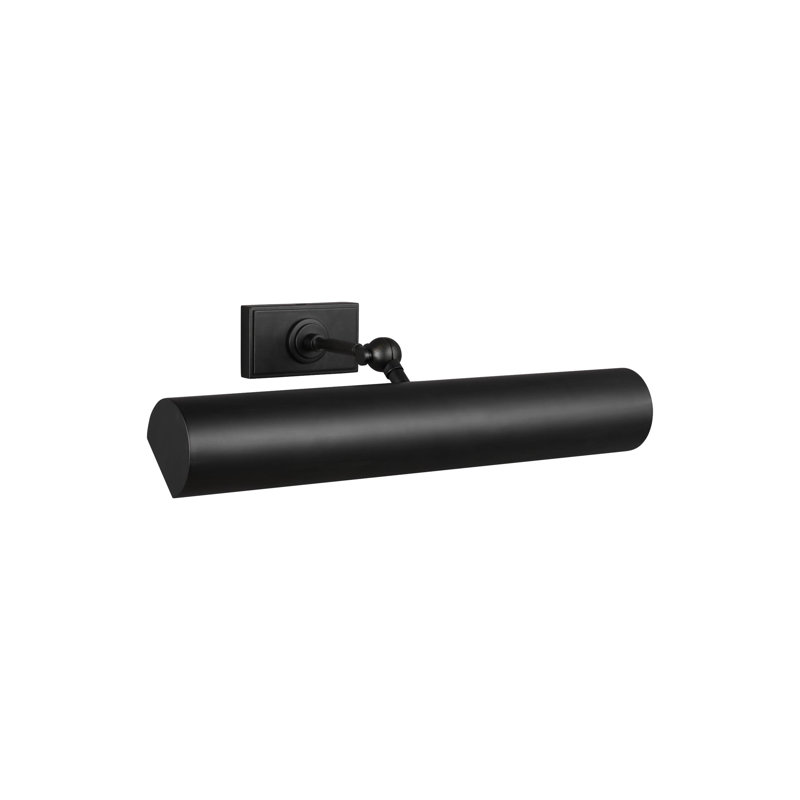 Mendee Dimmable Wall Mounted Picture Light, Aged Iron, 2.5" H x 18" W x 10.3" D
