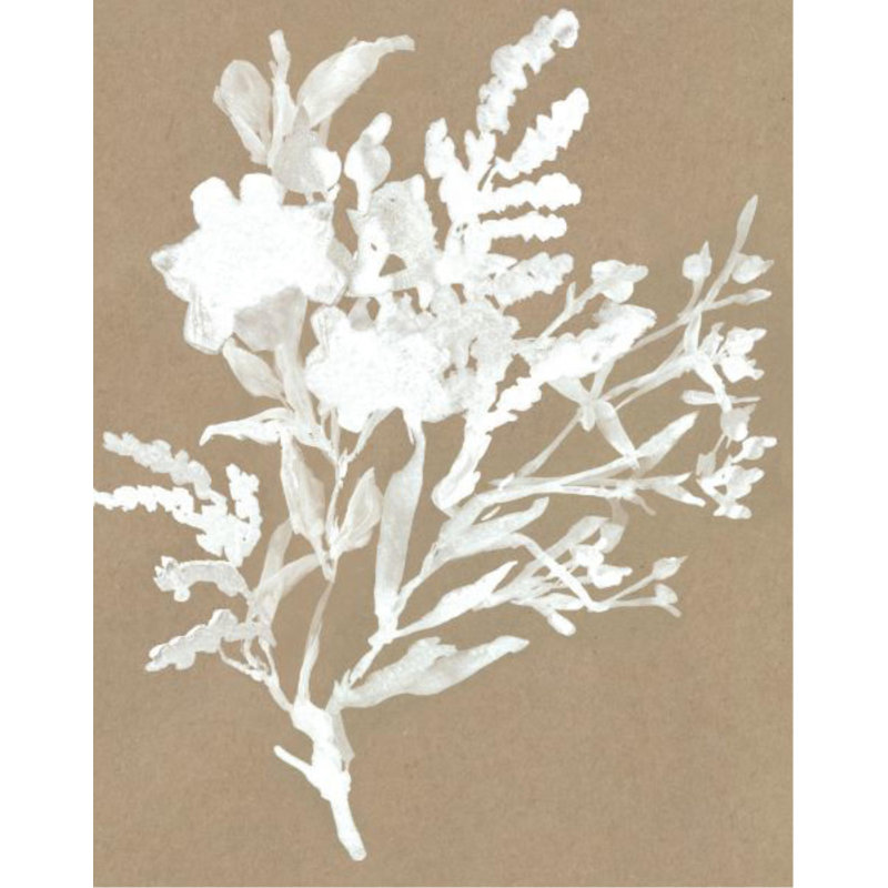 Plant Study V Painting by Fern Cassidy, 50" H x 40" W, Plexi