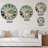 Flower Shower II - Cabin Wall Clock-73165696