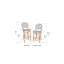 Tabouret de bar et de comptoir Tawanna-47973556