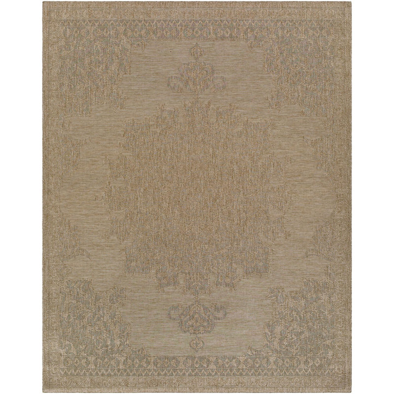 Azarah Traditional Outdoor Machine Woven Area Rug SDR2300, Rectangle 7'10" x 10'