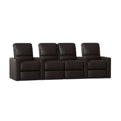Inuya Upholstered Home Theater Seating with Cup Holder