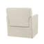 Fauteuil décoratif avec housse de protection crème Voir ci-dessous-1692942320