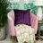 Parkland Collection Agio Purple 20" Square Cotton Blend Quilted Decorative Throw Pillow-1940828248-1940806321