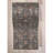Asha Liana Charcoal Grey Custom Size Hallway Stair Runner - Vintage Persian Oriental Low Pile Carpet-2100142631