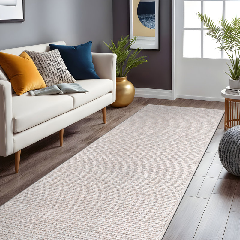 Nadene Ivory Indoor Area Rug, Runner 2' x 7'