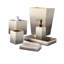 Mike + Ally Luxury Ombre Enamel Square Tissue Holder for Bathroom & Bedroom-131384275