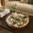 NOVICA Handmade Birds Of Dawn Reverse-Painted Glass Tray-550654676