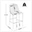 Tabouret de bar Galen
