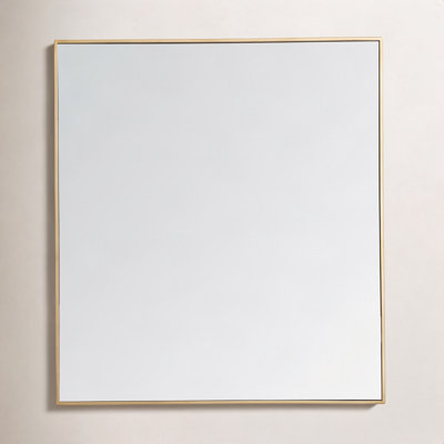 Sabine Metal Rectangle Wall Mirror