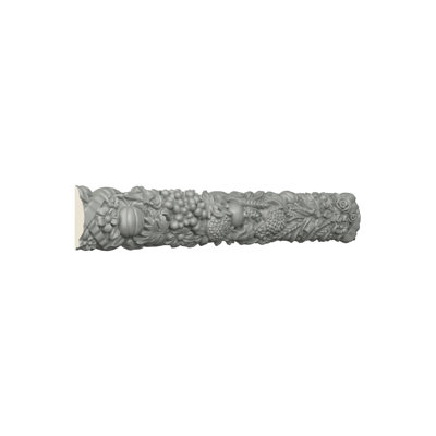 Endurathane Diego Panel Moulding, 1 1/2"H x 3 1/2"P x 23 5/8"L, Factory Primed