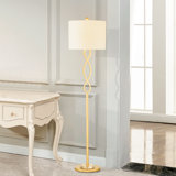 59'' Gold Traditional Floor Lamp